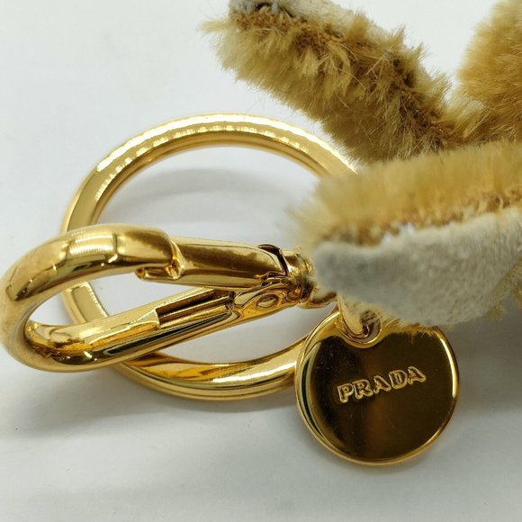 Prada Key Ring Greens Gold - Picture 4 of 9
